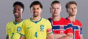 Brasil eliminado pela Noruega nos oitavos-de-final da Copa do Mundo