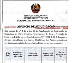 Ministério das Finanças suspende compra milionária de viaturas pelo Conselho Constitucional